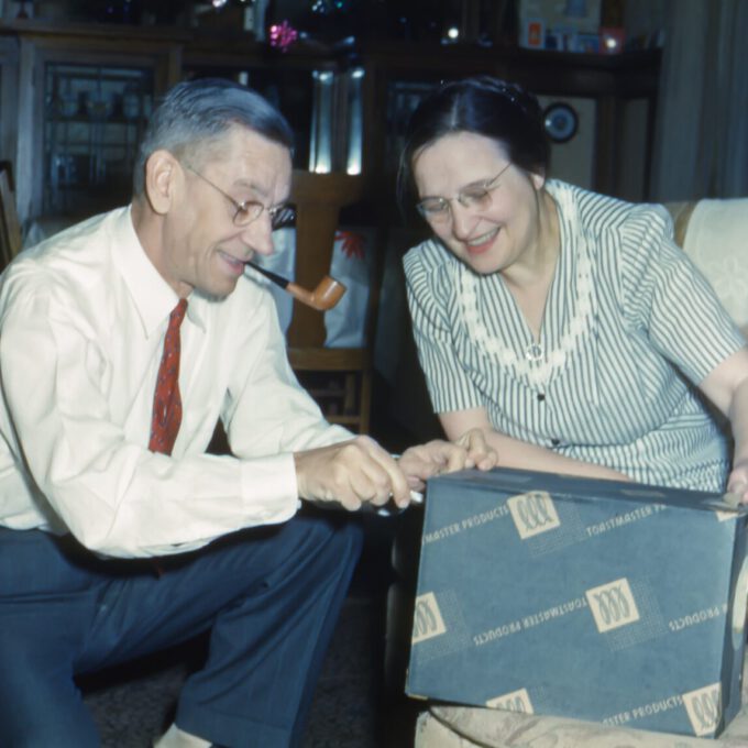 Historie van het kerstpakket