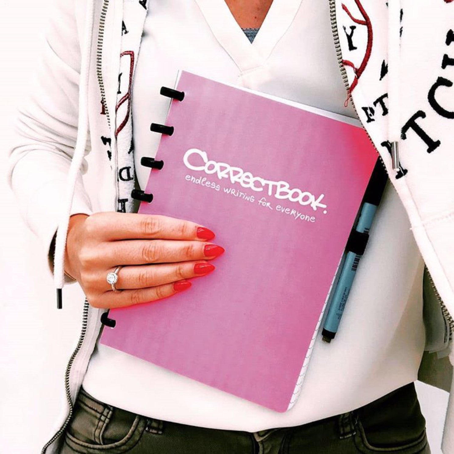 Correctbook uitwisbaar notitieboek