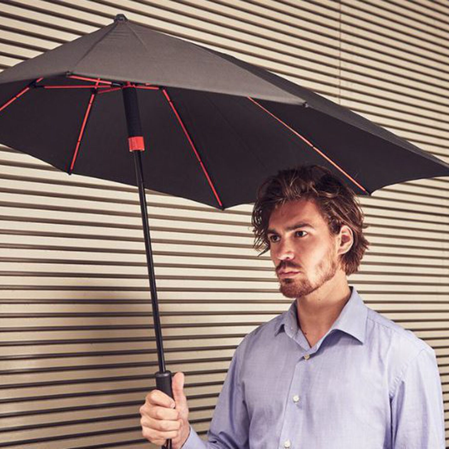 Stormparaplu bedrukken