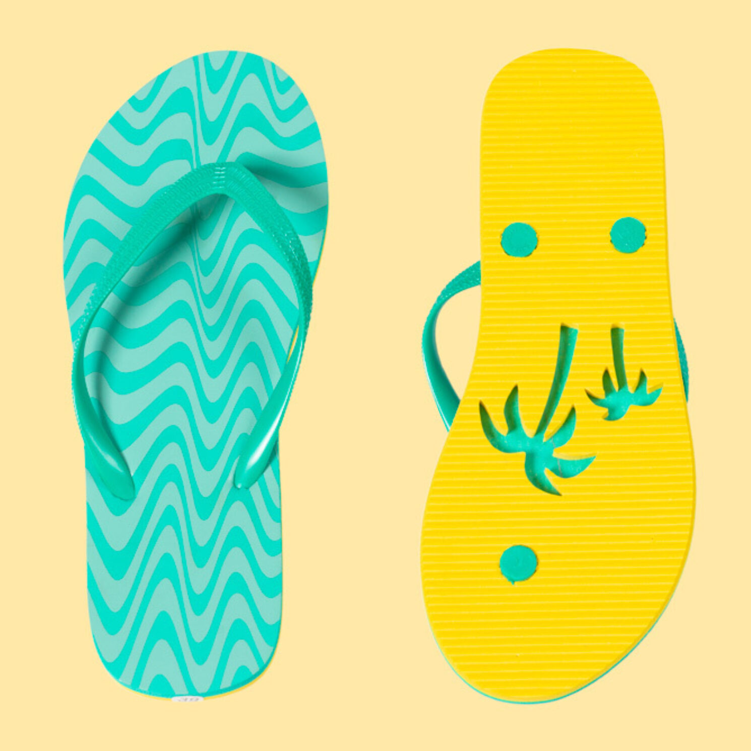 Teenslippers personaliseren kleur