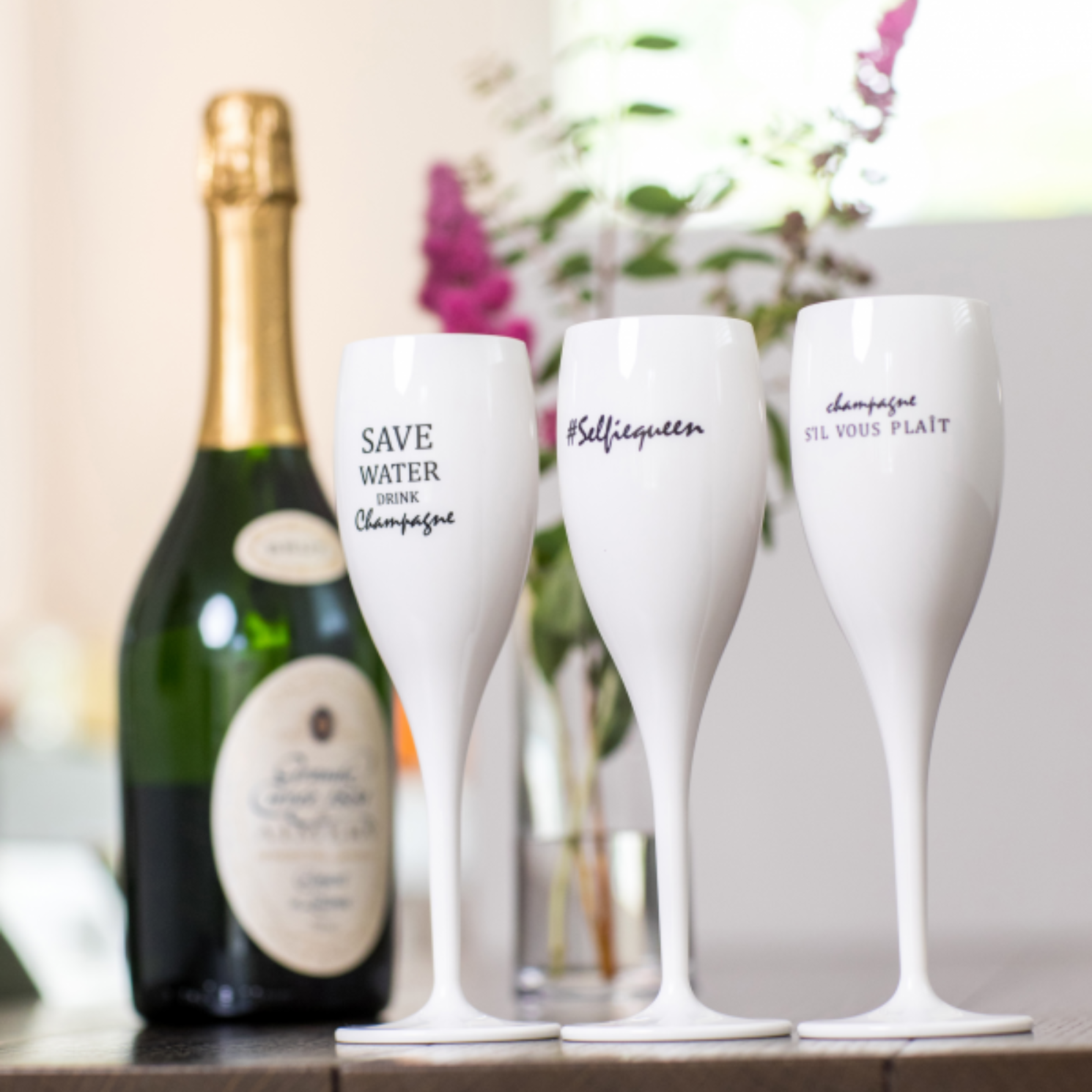 Champagneglazen 100ml koziol